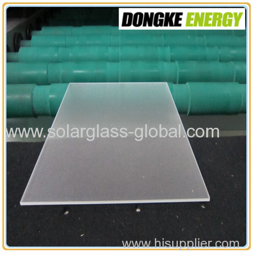 Solar water thermal collector use 3.2mm double AR coating solar glass