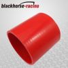 Black 2.5&quot; 63mm Straight Silicone Coupler Silicone Hose Pipe Silicone Intercooler Hose