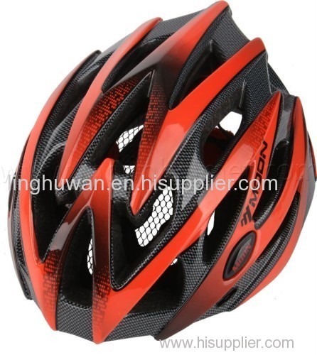 Hot selling Cycling helmet bike helmet in mould Glue on with visor CE EN1078 certificated