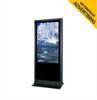 65 Inch TFT LCD Waterproof Floor Standing Digital Signage DIVX / RM / RMVB