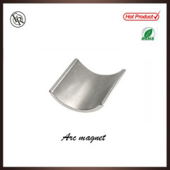 High quality rare earth neodymium arc motor magnets sale