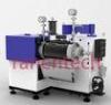 Pin type Horizontal Sand Mill / laboratory grinding mill with Pneumatic diaphragm pump