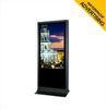 65 Inch 3G / Wifi Floor Standing LCD Advertising Player 450cd/m2 DDR3-1GB