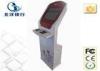 Airport Station / Shopping Mall Floor Stand Touch Screen Information Kiosk With PC