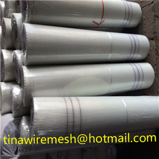 Coated Alkaline-Resistant Fiberglass Mesh 160g/m2 with mesh size 5*5mm or 4*4mm