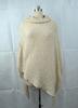 Fashion winter heavy turtleneck poncho shawl for women OEM / ODM