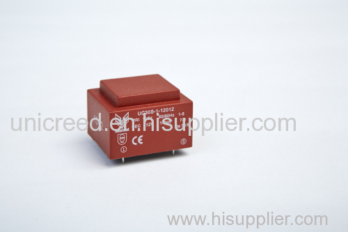 Encapsulated Transformers Class B with CE/UL/VDE Approval