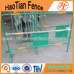 Powder Coating Crowd Control Barrier Traffic Barrier With Reflective Tape