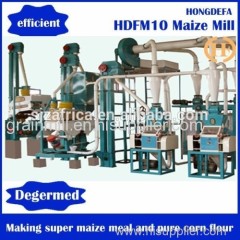 10 T/D Corn/Maize Grinding flour mill