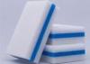 Melamine Foam Sponge Magic Eraser Cloth White And Blue REACH