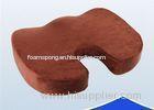 Coccyx Orthopedic Memory Foam Cushion For Car Seat , U Shaped Seat Cushion