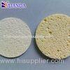 Round Cellulose Sponge Material , Compressed Facial Sponges Bulk Eco-friendly