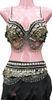 Classical Tribal Belly Dance Costumes / belly dancing outfits with shells bra and belt 2pc set