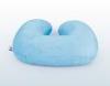 Unique Luxury Travel Neck Pillow with snap Sof Cotton-Comfort Covering Any Color