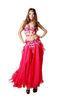 Professional Belly Dance Costumes with diamonds Soft and comfortable satin fabric