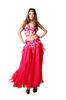 Professional Belly Dance Costumes with diamonds Soft and comfortable satin fabric