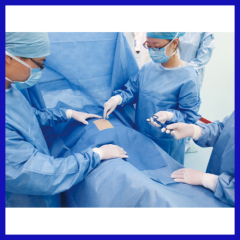 disposable medical intervention surgical pack for radial interventions