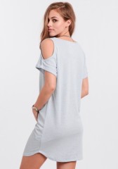 Summer day's new select 60% Cotton 40% Rayon Unlined opaque dress women dress factory cheap price