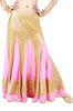 Chiffon piecing gorgeouslong belly dance skirts 360 degree length 92cm