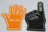 Promotional Customized Foam Fingers Cheering EVA , Foam Number 1 Finger