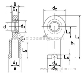 Bearings Rod Ends SI20ES