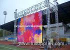 Constant Current P10 Outdoor Rental LED Screen , Horizontal Scrolling LED Display