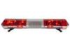 Shock proof Red and blue halogen rotating led light bar With 100W speaker inside