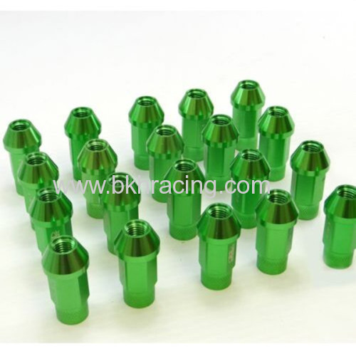 M12x1.5 Aluminum Lug Nut Nuts Wheel Extended JDM Green