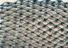 HDPE Plastic Fishing Sunshade Netting , PE Braided Fishing Net By Machine Knitted