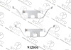 WELLDE DISC BRAKE PAD CLIP 912010