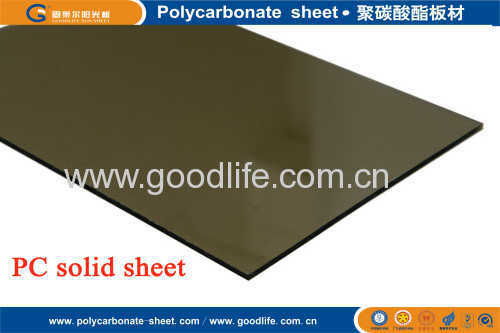 polycarbonate hollow bronze sheet building material