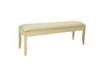White Long Plywood Bedroom Benches rectangular furniture Personalised size