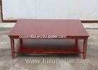 Commercial Home Living Room square Wooden Coffee Tables furniture