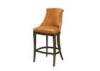 leather and wooden bar stools furniture Personalized support Classic / neoclassic style