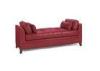 Red leather rectangular furniture oversized Bedroom Benches Modern