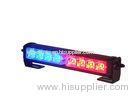 Warning 8W Red / Blue LED Dash Deck Lights , emergency vehicle grille lights