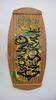 Balance Board Water Monsters Wakeskate Yellow Wooden