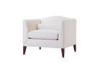 modern sofa upholstered armchair for hotel white sofa customized furniture