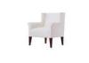 dining room furniture upholstered armchair Recreational armchair white chair