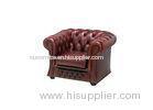 Office Decorative furniture chesterfield chair Europe type Leather sofa