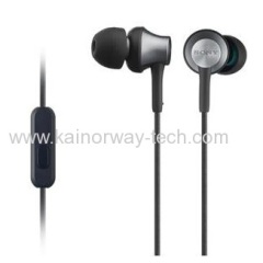 Sony MDR-EX650AP EX Monitor Brass Black In-Ear Headphones for Smartphones