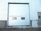 Standard PVC Viewing Window Exterior Industrial Sectional Doors , Vertical Lift Door