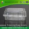 Plastic Disposable Bakery Containers , Clear Cake Boxes High - transparently