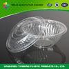 Gray Plastic Takeaway Boxes , Disposable Salad Boxes For Vegetable