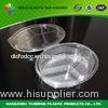 Customize Disposable Food Containers Clear Compartment Container