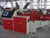 PE PP PVC WPC Floor / Decking / Window Profile Production Line Plastic Extrusion Machinery 180mm - 3