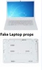 Dummy Fake display Laptop Props for office furniture showroom/upholstery/designer idea