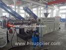 PE Pipe Single Screw Extrusion Process Machine , Waste Plastic Recycling Extruder
