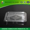 Clamshell Cupcake Containers , Clear Plastic Clamshell Containers Compartment Fruit Pack