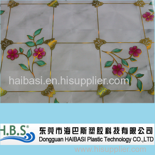 3D transparent tablecloth high quality plastic tablecloth